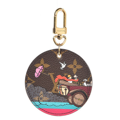 Louis Vuitton Monogram 2015 Christmas Animation Bag Charm Key Ring 1 of 3