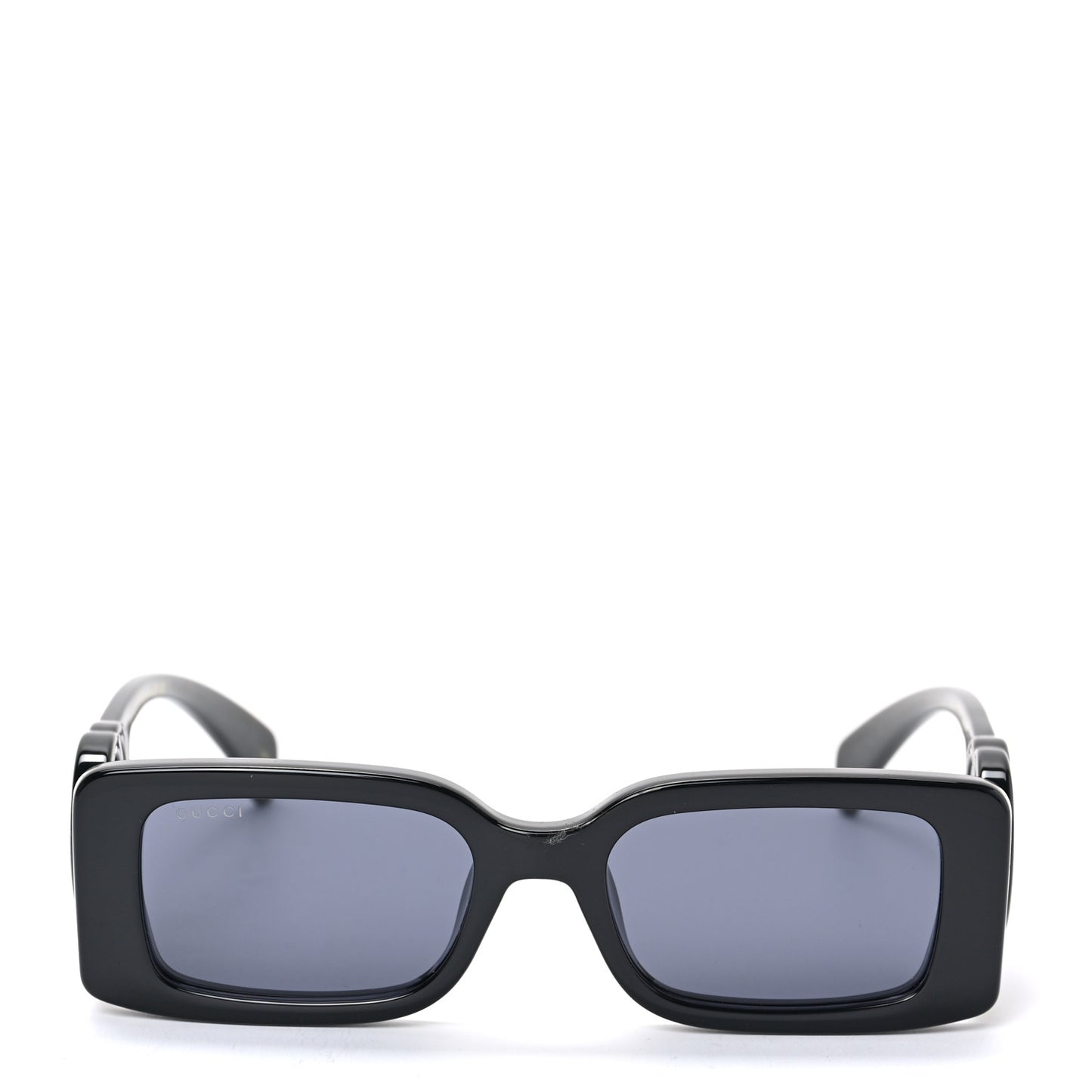 Acetate Chaise Rectangle Frame Sunglasses GG1325S Black