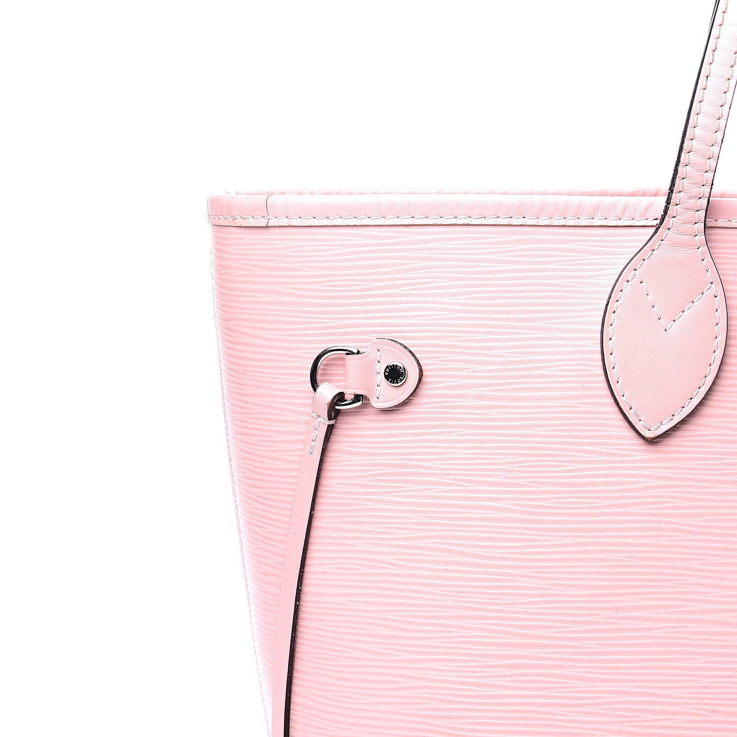 Louis Vuitton Epi Neverfull MM Rose Ballerine 9 of 9