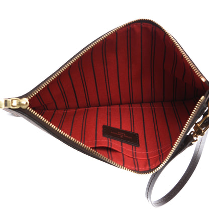 Louis Vuitton Damier Ebene Neverfull MM GM Pochette 5 of 8