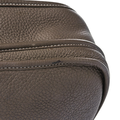 Hermes Taurillon Clemence Evelyne III PM Etoupe 21 of 23