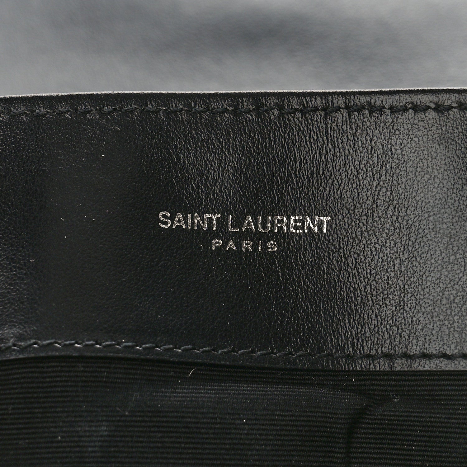 Saint Laurent Calfskin Y Quilted Monogram Large Loulou Chain Satchel Black 7 of 9