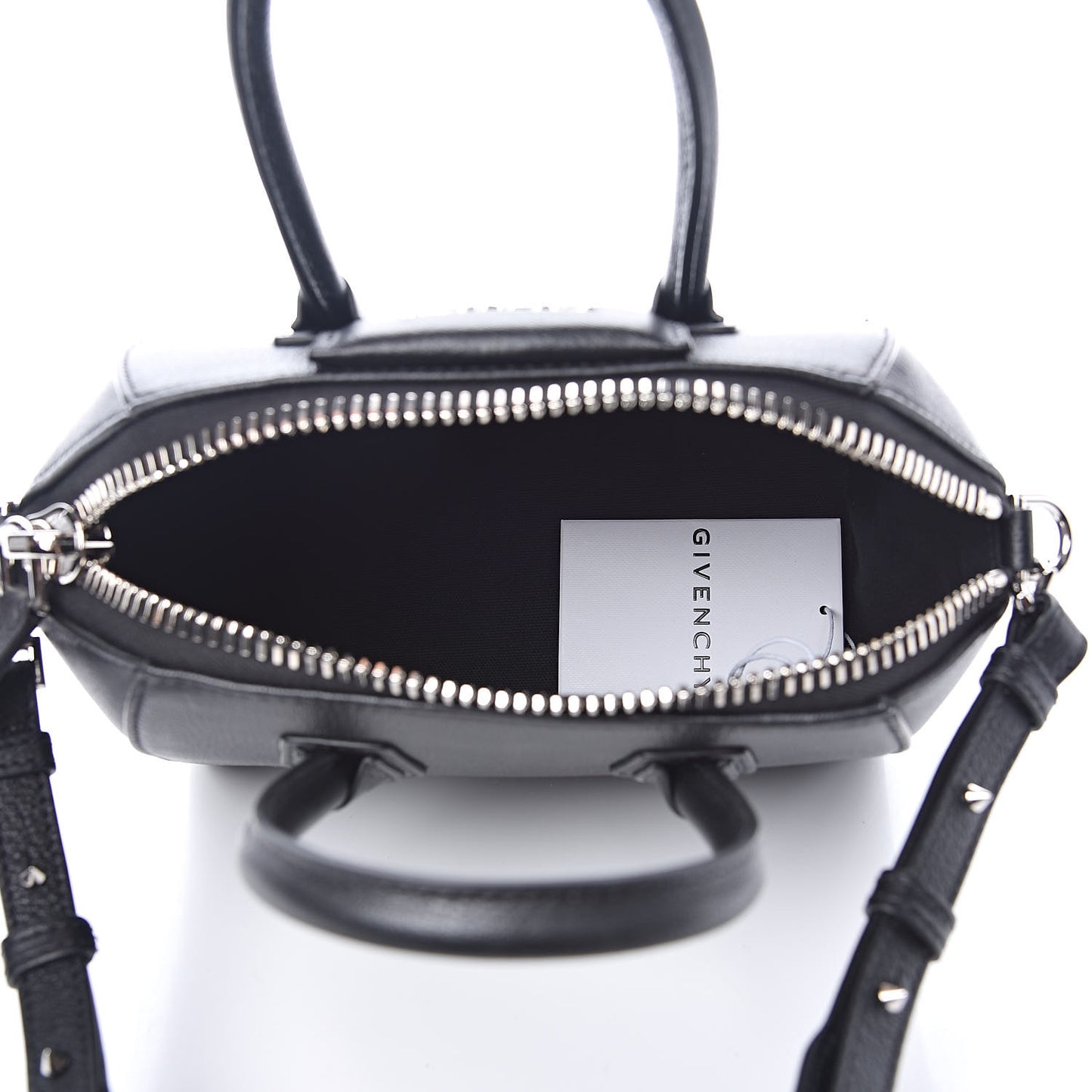 Sugar Goatskin Mini Antigona Black