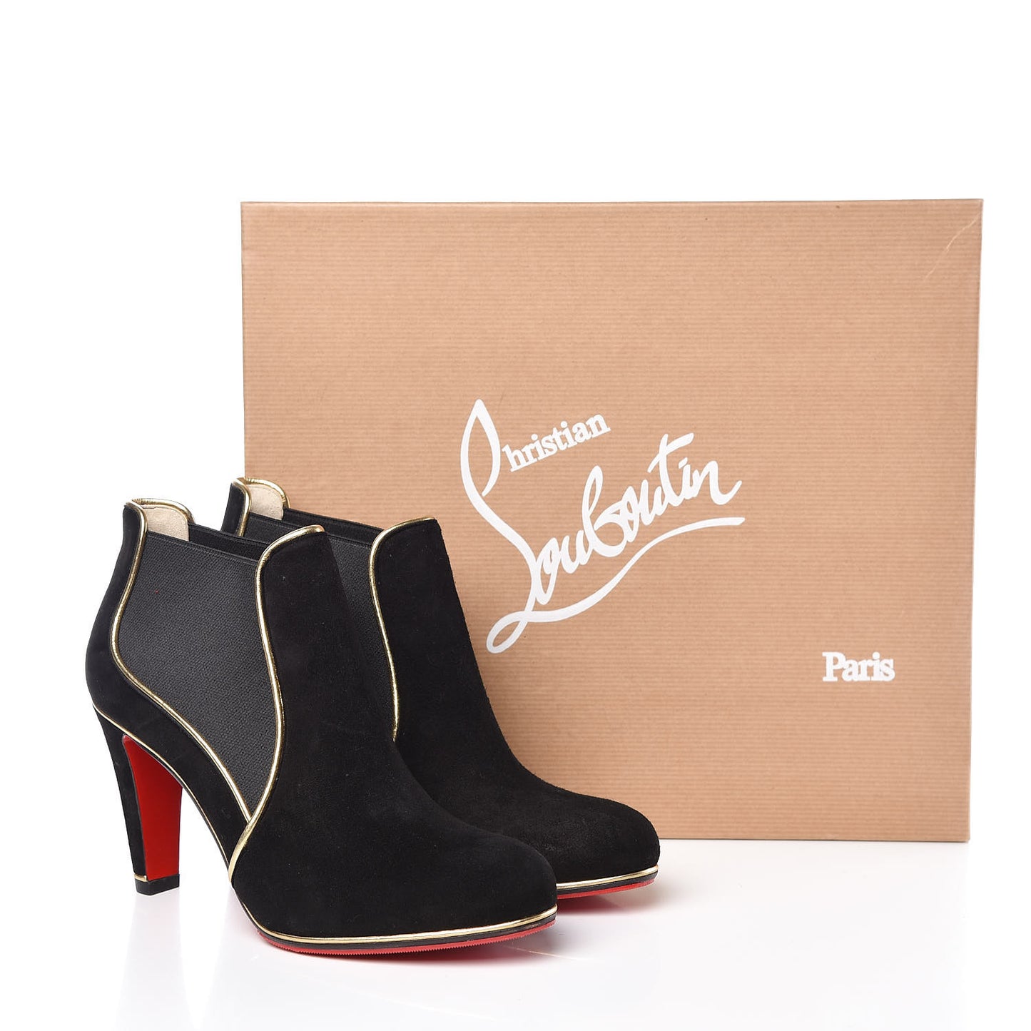 Veau Velours Loulouboot 85 Ankle Boots 37.5 Black