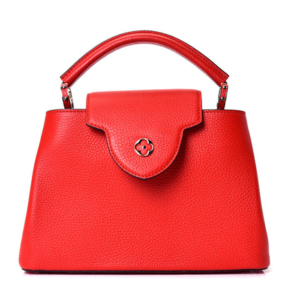 Louis Vuitton Taurillon Capucines BB Coquelicot 1 of 6