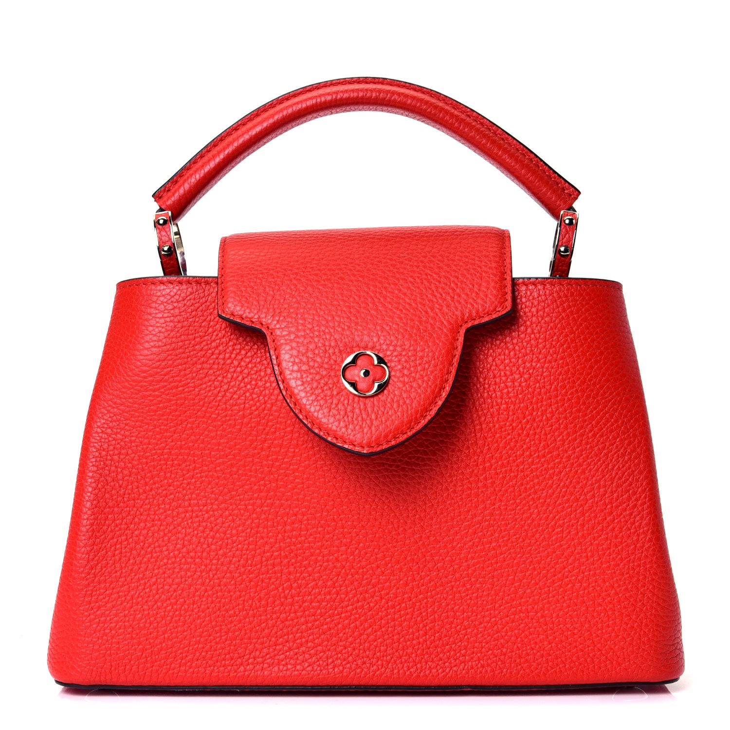 Louis Vuitton Taurillon Capucines BB Rubis 1 of 6