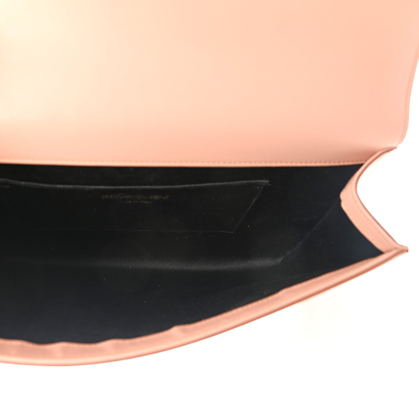 Calfskin Monogram Large Belle De Jour Clutch Pink