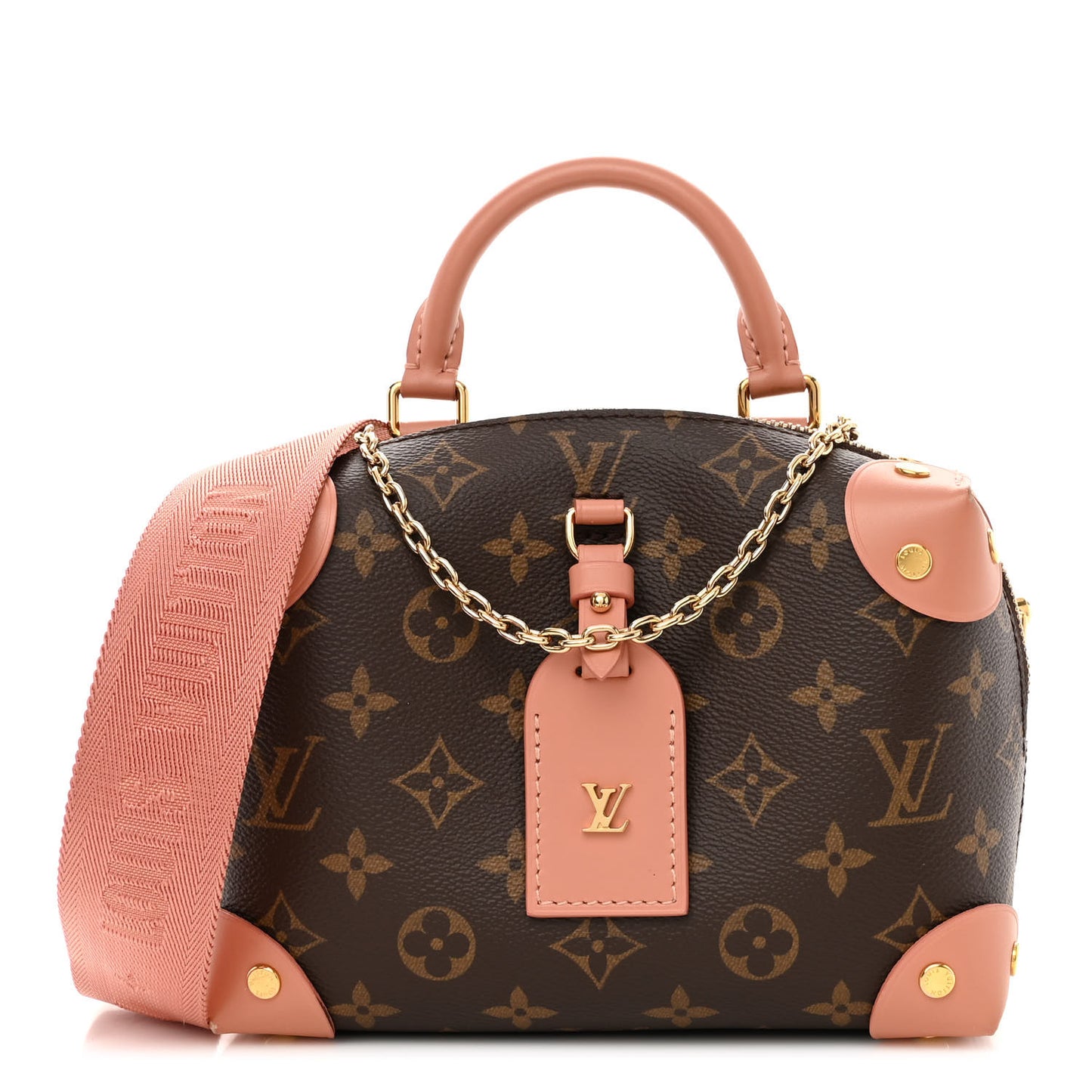 Monogram Petite Malle Souple Peach