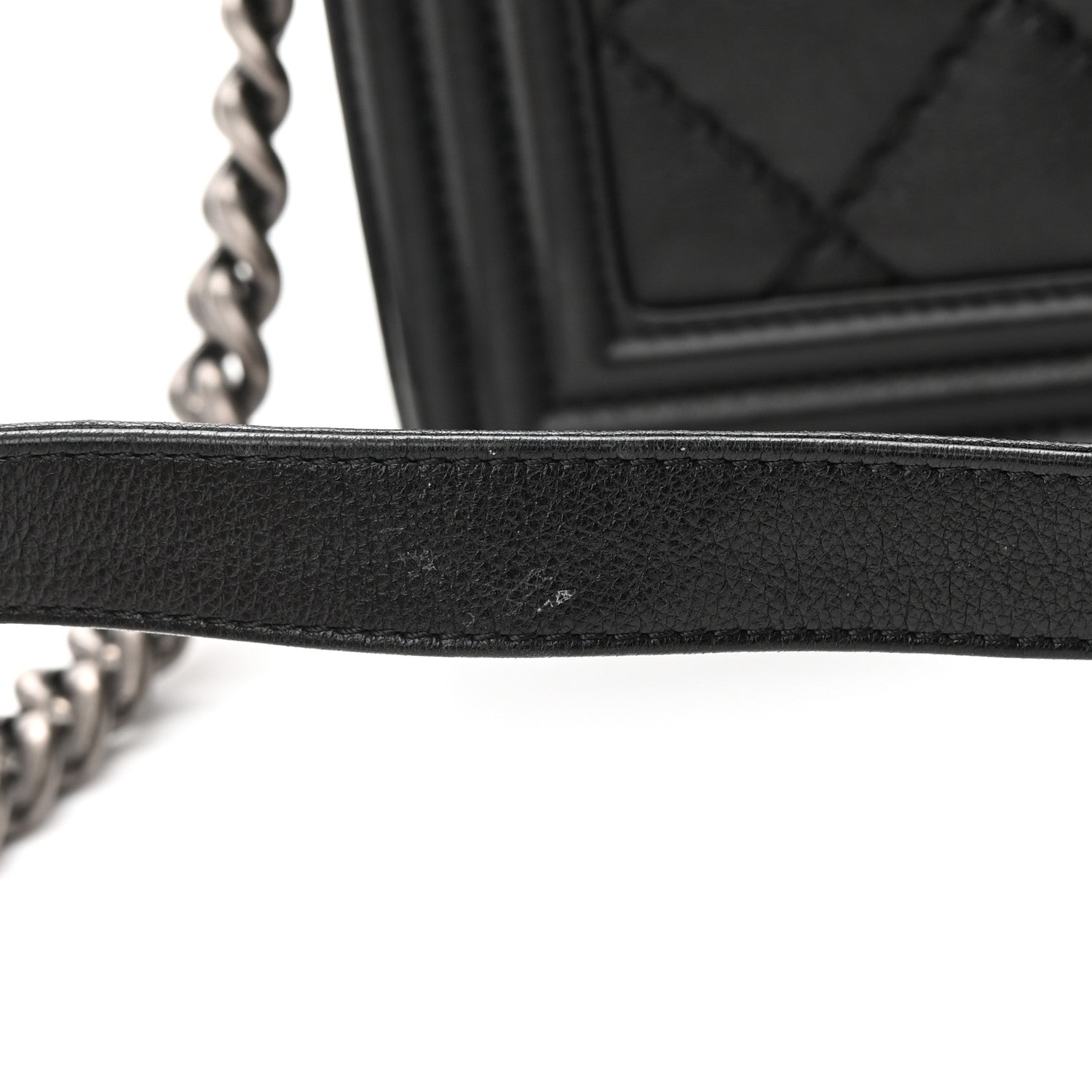 Chanel Calfskin Double Stitch Small Boy Flap Black 18 of 18
