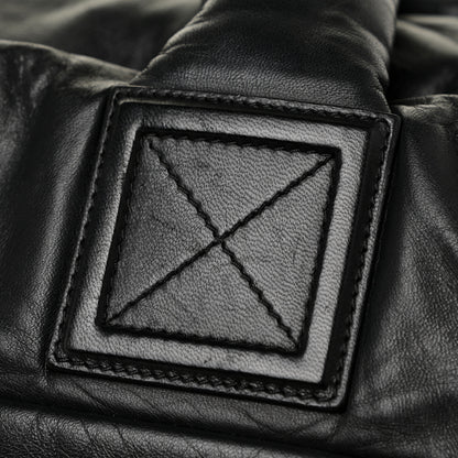Chanel Lambskin Quilted Medium Coco Cocoon Reversible Tote Black 19 of 19