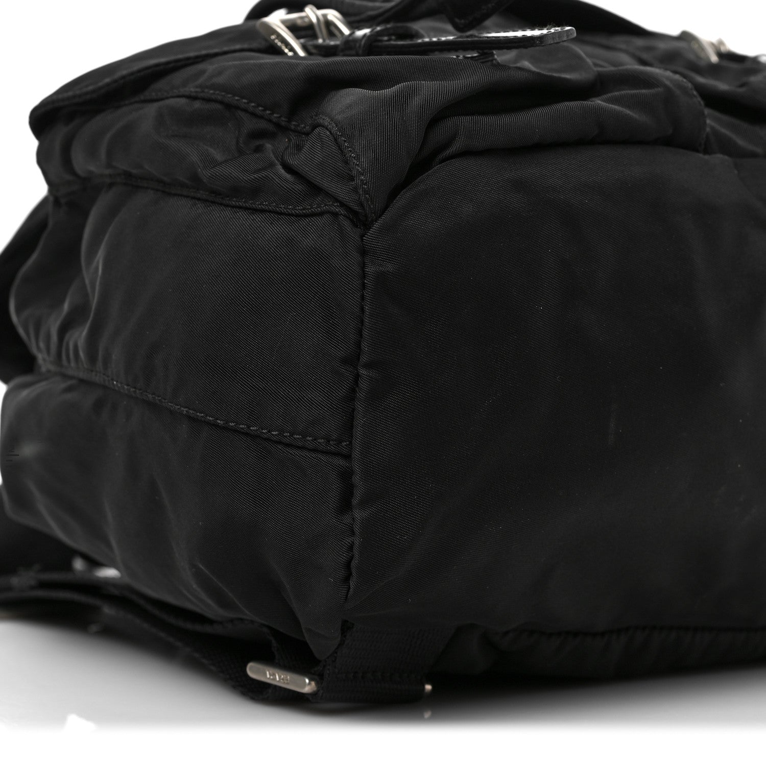 Prada Nylon Vela Medium Backpack Black 7 of 8