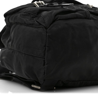 Prada Nylon Vela Medium Backpack Black 7 of 8