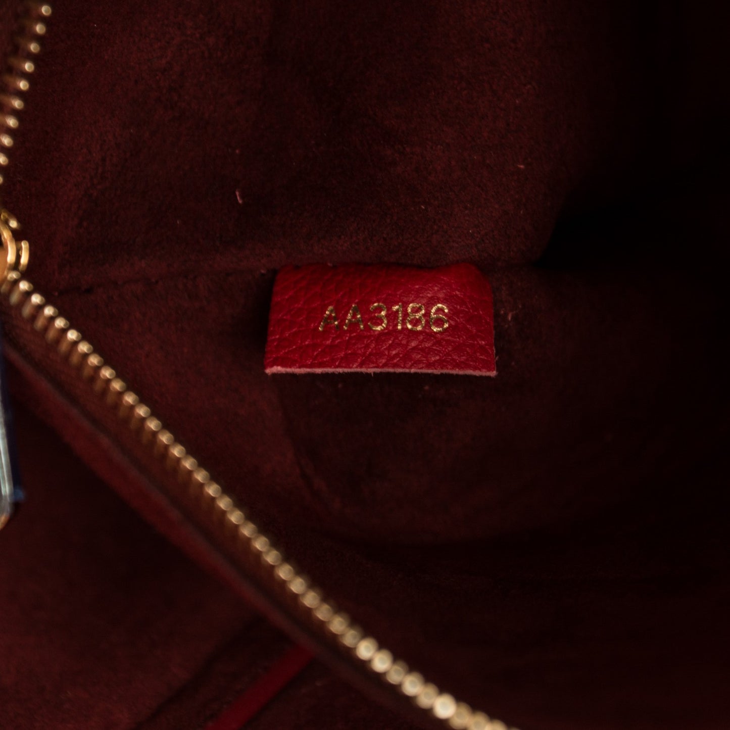 Calfskin Monogram Kimono Tote Cherry