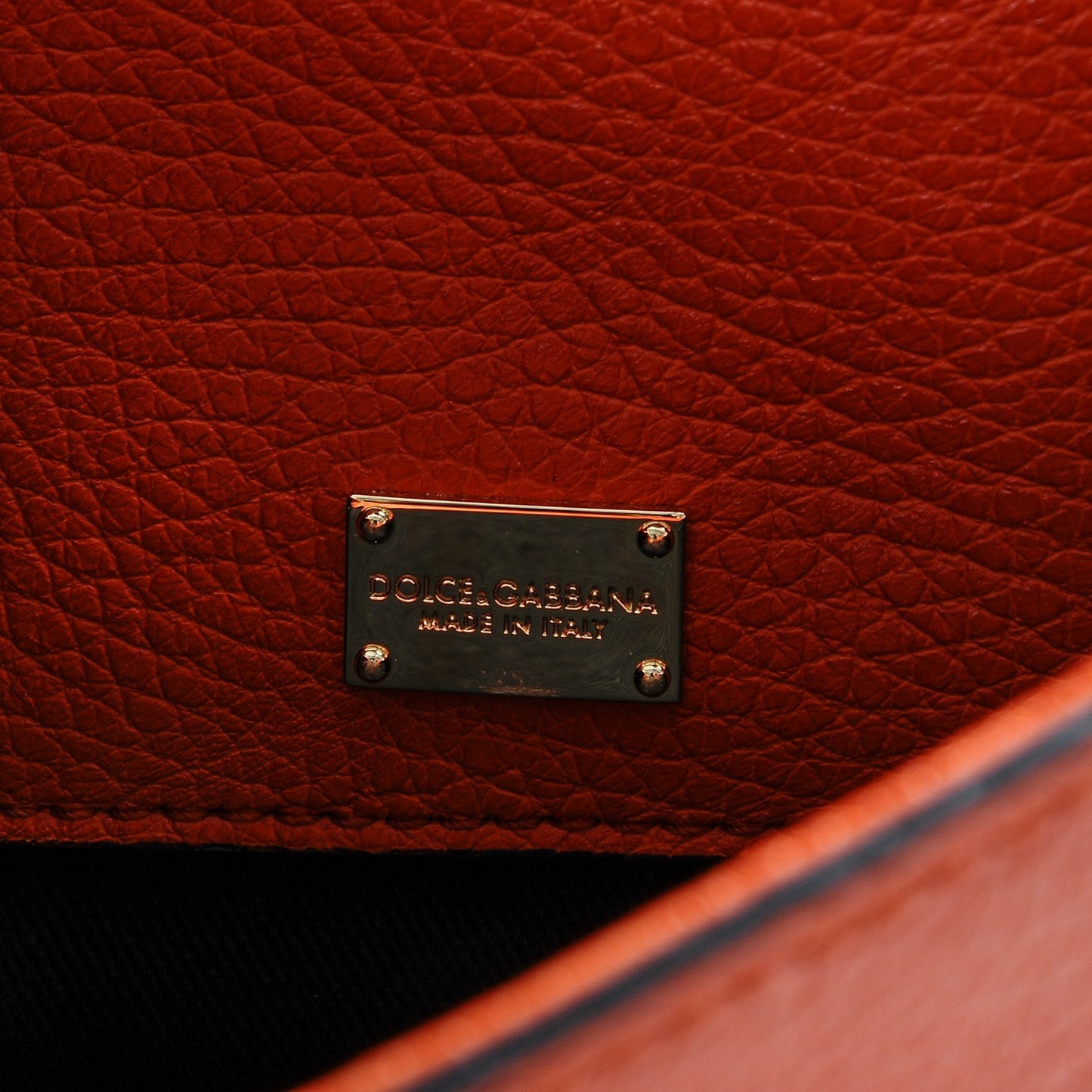 Calfskin Mini Miss Bonita Satchel Arancio