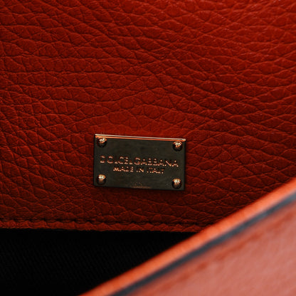 Dolce & Gabbana Calfskin Mini Miss Bonita Satchel Arancio 7 of 7