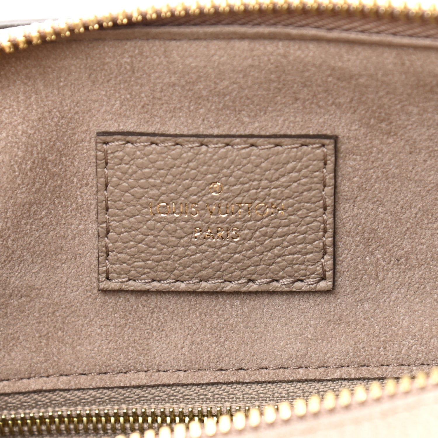 Louis Vuitton Empreinte Monogram Giant Speedy Bandouliere 25 Tourterelle 6 of 10