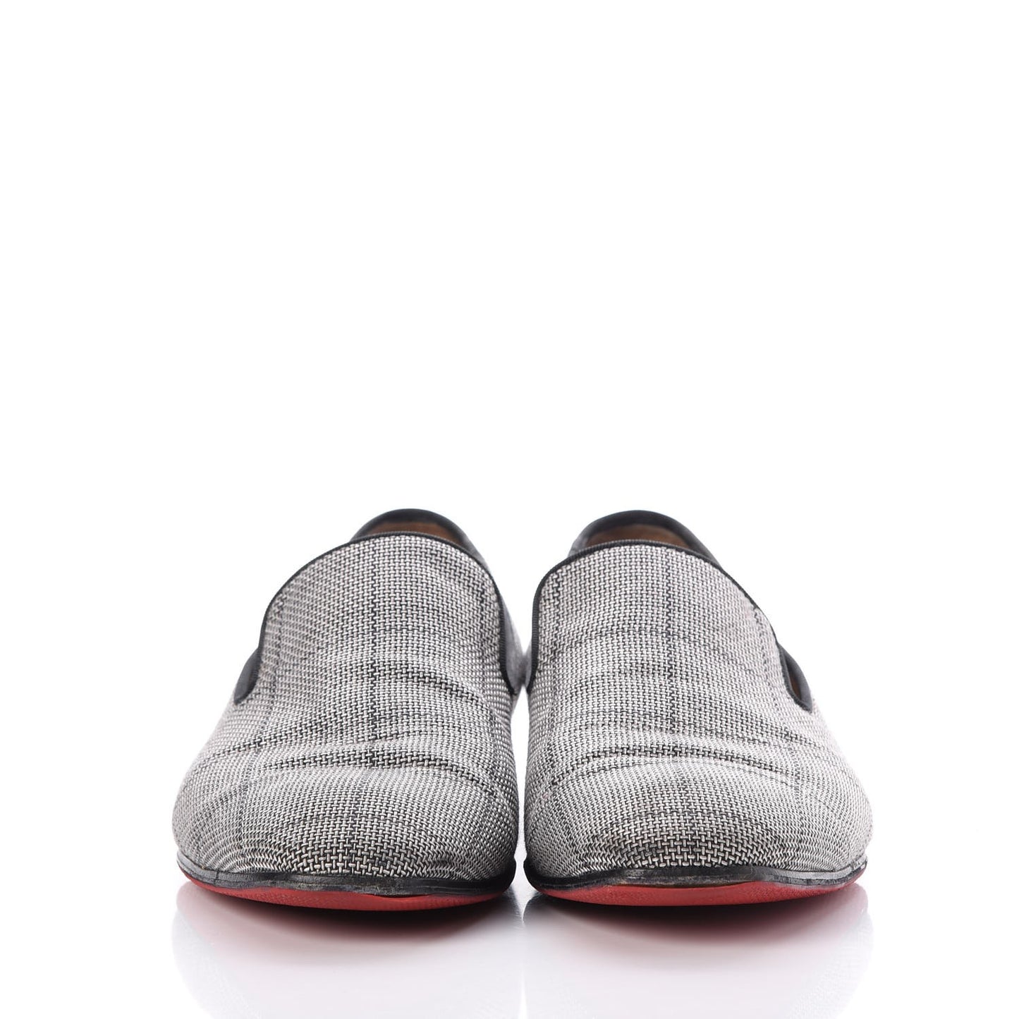 Mens Dandelion Flat Tissu Dorsilk Loafers 41.5 Black