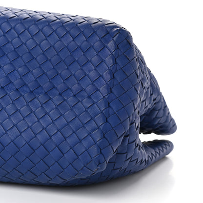 Bottega Veneta Nappa Intrecciato Medium Tote Cobalt 8 of 9