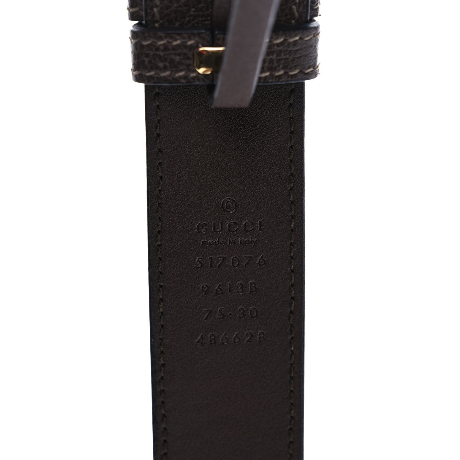 Gucci GG Supreme Monogram Web Small Ophidia Belt Bag 75 30 Dark Brown 10 of 10
