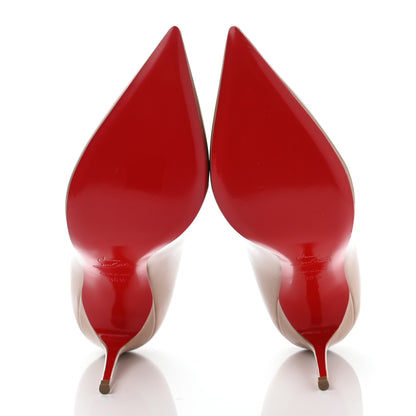 Christian Louboutin Patent Decollete 554 85 Pumps 36.5 Nude 5 of 11