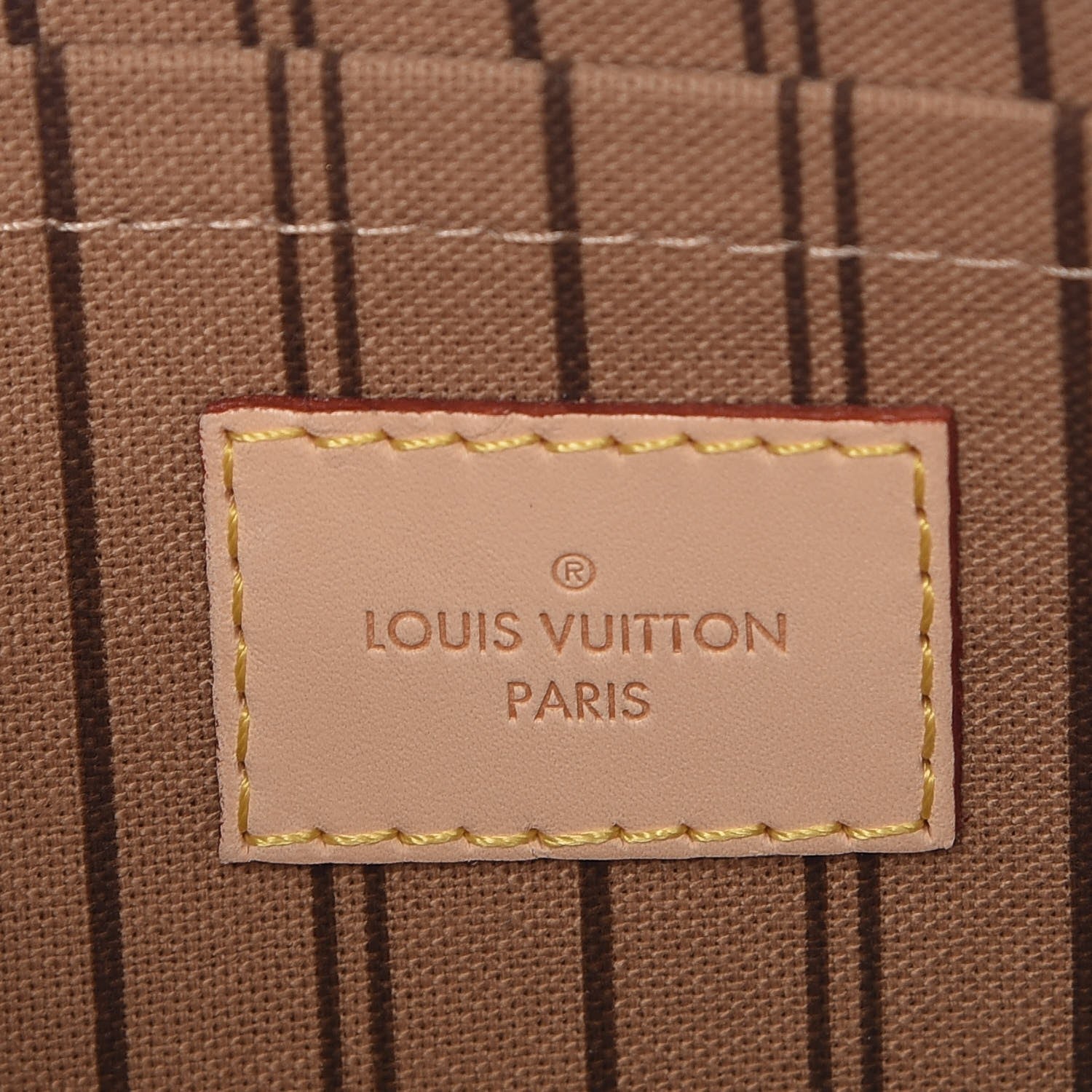 Louis Vuitton Monogram Neverfull MM GM Pochette 6 of 8