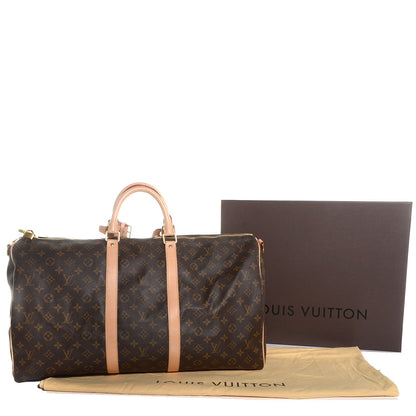 Louis Vuitton Monogram Keepall Bandouliere 55 5 of 8