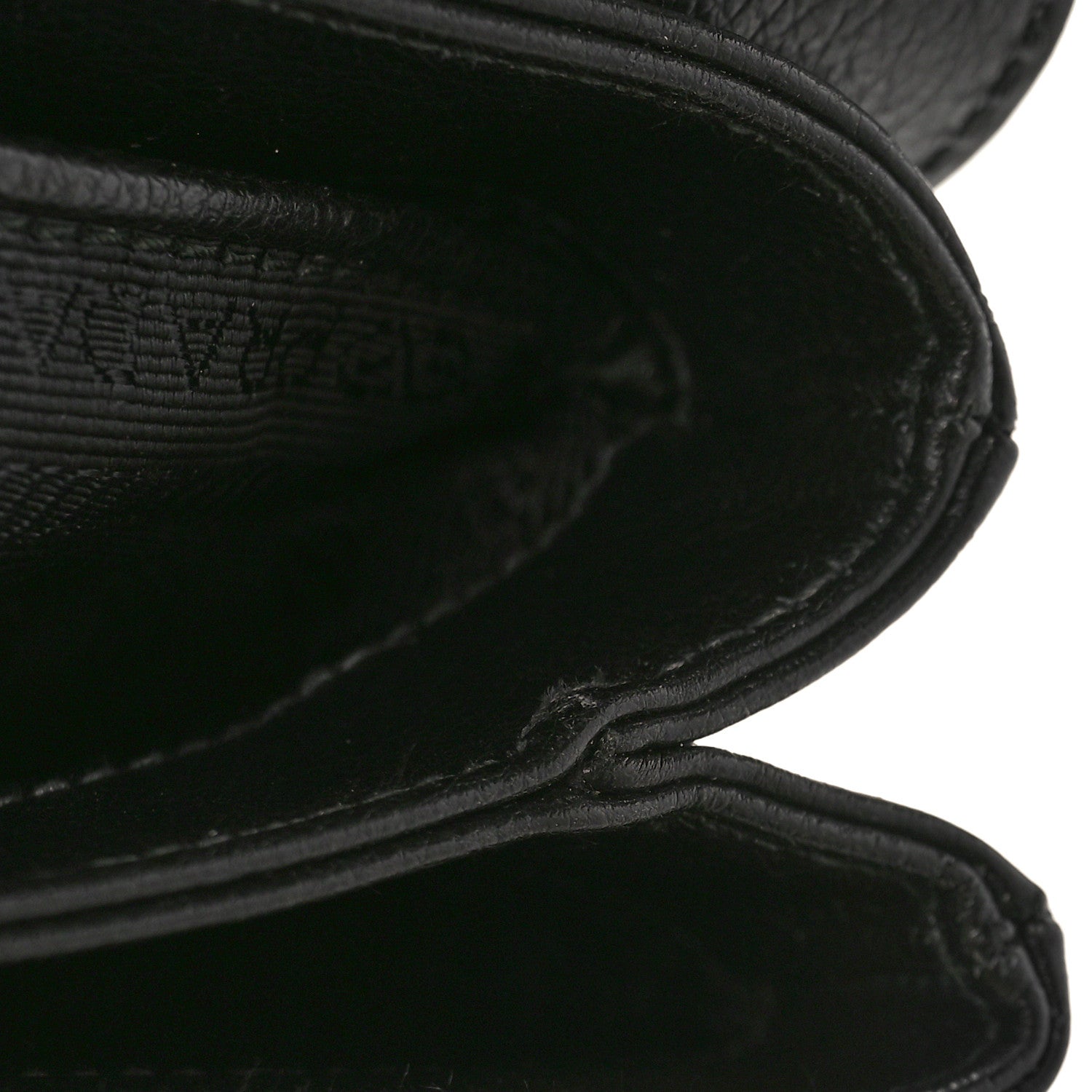 Prada Saffiano Chain Shoulder Bag Black 9 of 9