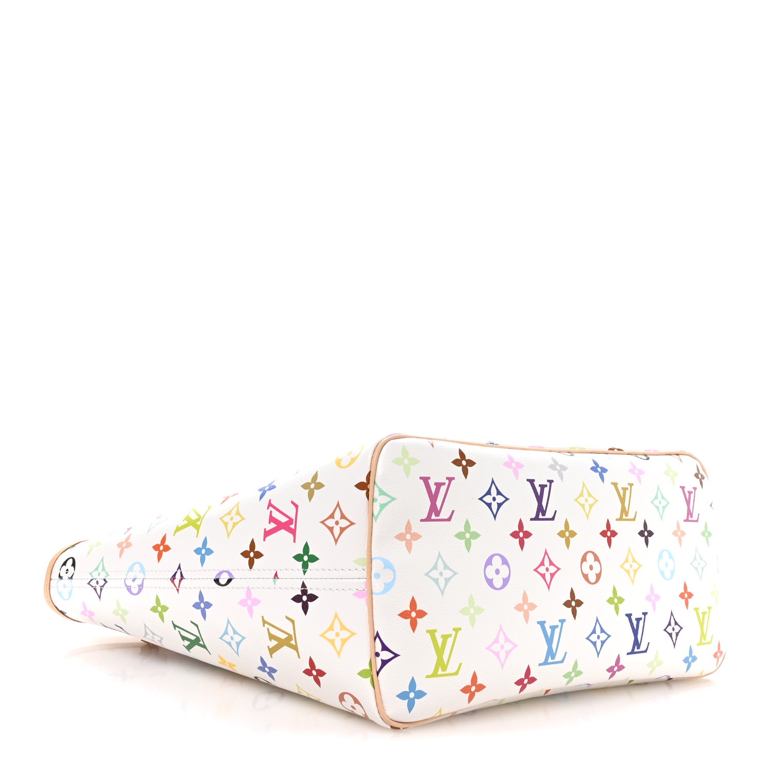 Louis Vuitton LV X TM Monogram Multicolor Neverfull MM White 4 of 10