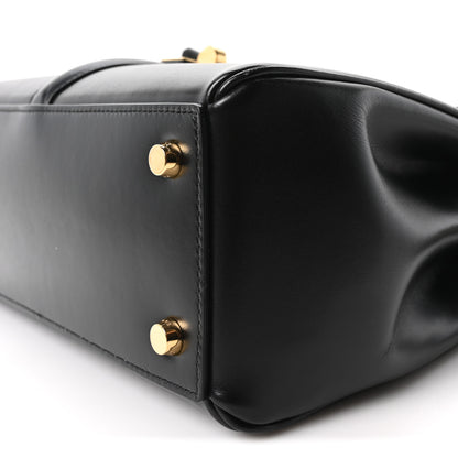 Celine Satinated Calfskin Small 16 Top Handle Bag Black 12 of 12