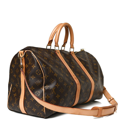 Louis Vuitton Monogram Keepall Bandouliere 45 3 of 25