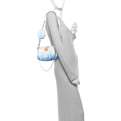 Louis Vuitton Monogram Giant By The Pool Multi Pochette Accessories Blue 2 of 10