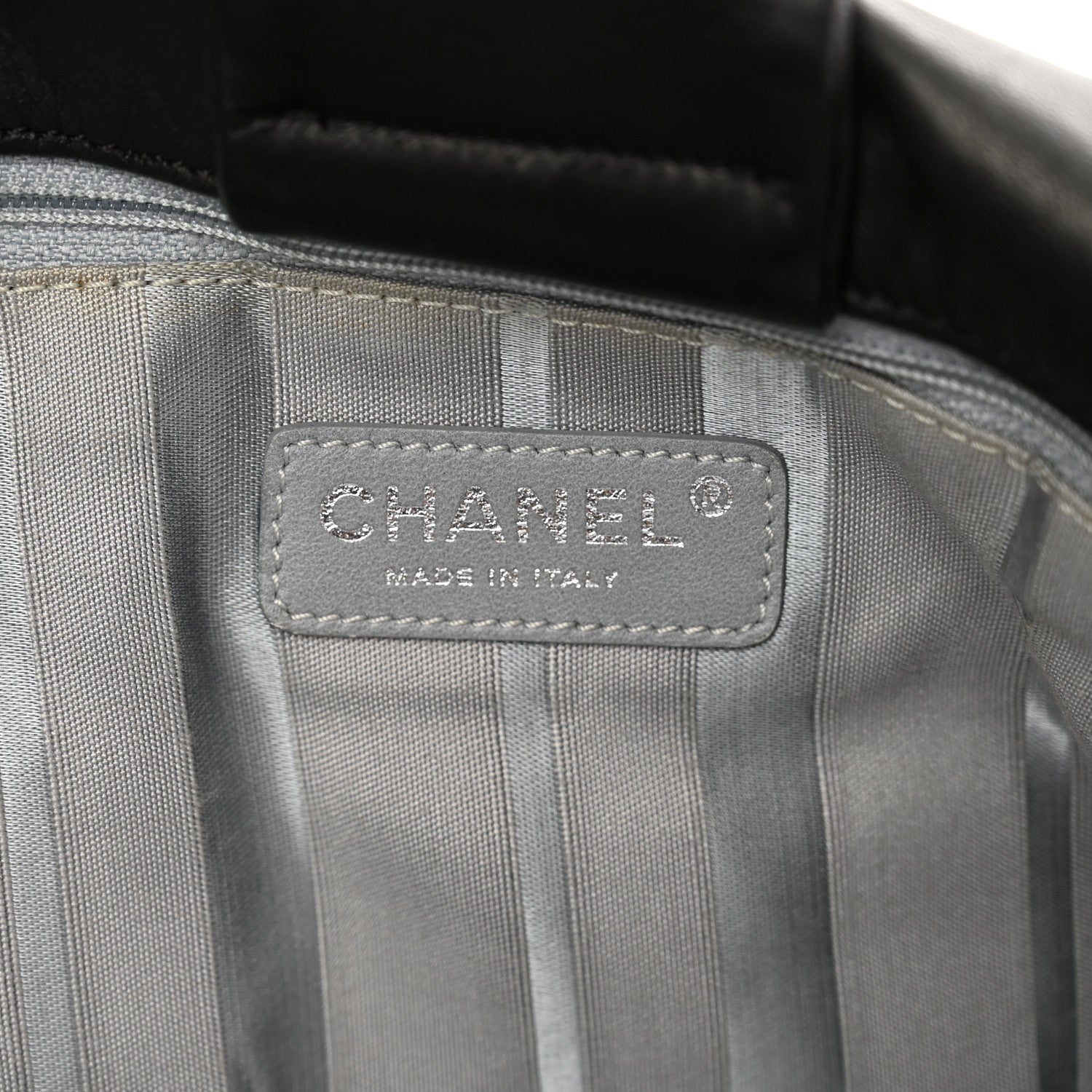 Chanel Lambskin CC Disc Accordion Flap Black 7 of 12