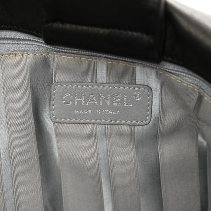 Chanel Lambskin CC Disc Accordion Flap Black 7 of 12