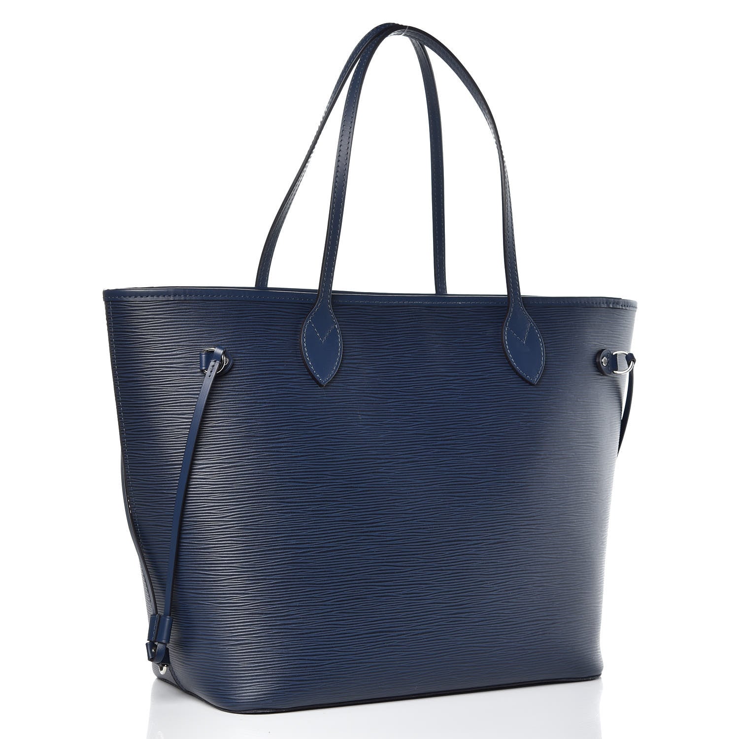 Louis Vuitton Epi Neverfull MM Indigo 4 of 13