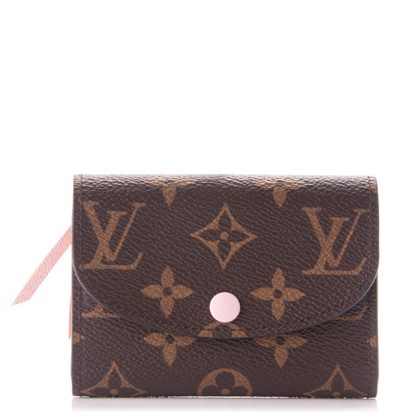 Monogram Rosalie Coin Purse Rose Ballerine