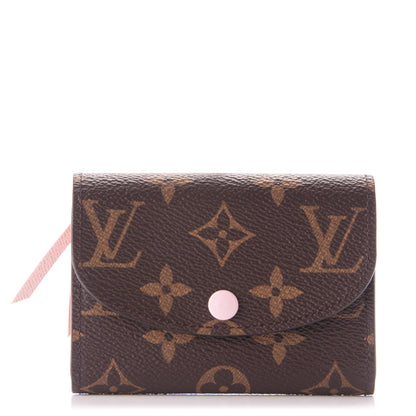 Louis Vuitton Monogram Rosalie Coin Purse Rose Ballerine 1 of 7
