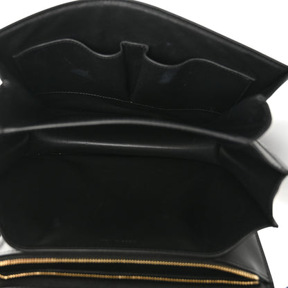 Celine Box Calfskin Medium Classic Box Flap Bag Black 5 of 15