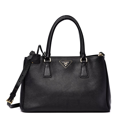 Prada Saffiano Lux Medium Tote Black 1 of 12
