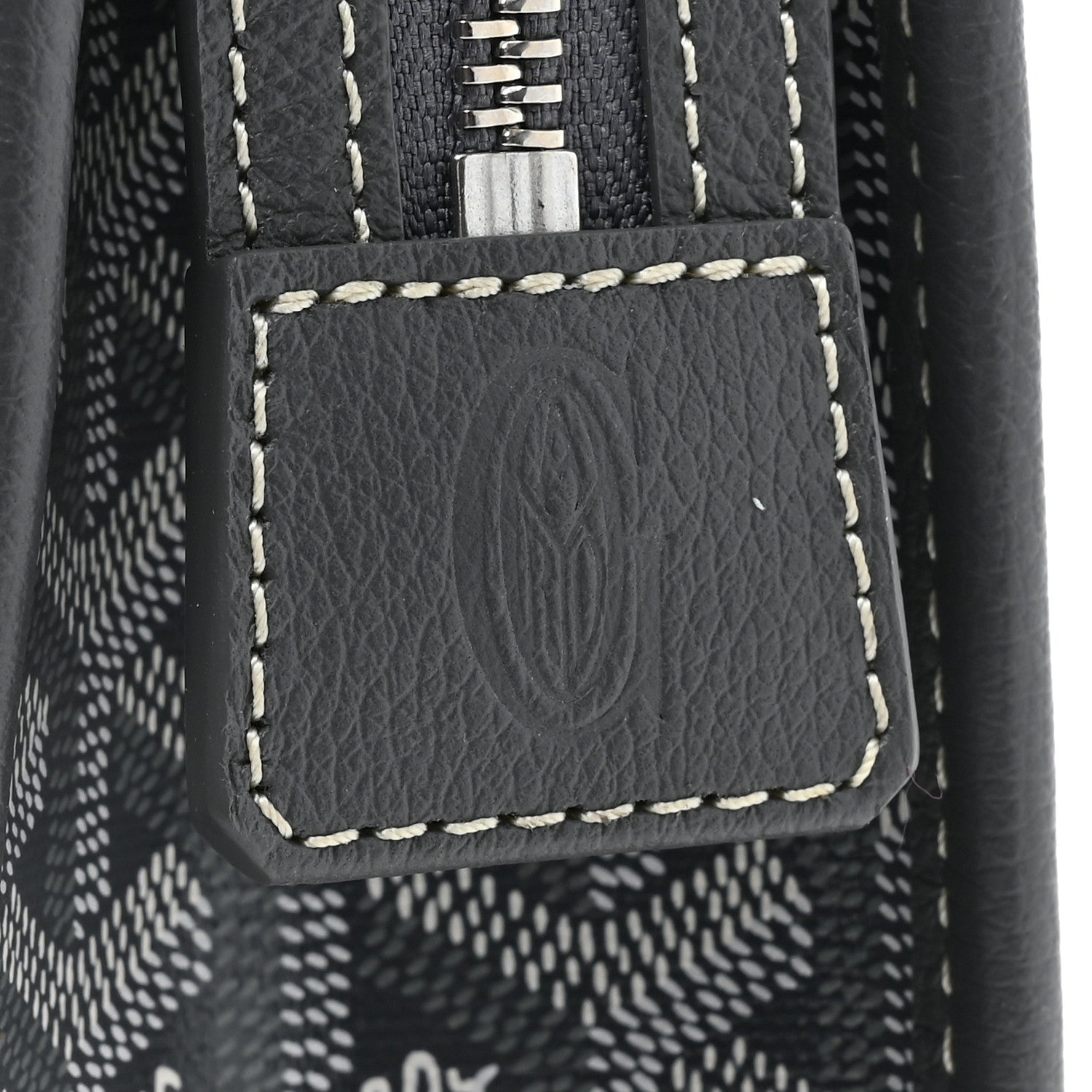Goyard Goyardine Jouvence GM Toiletry Pouch Grey 7 of 10