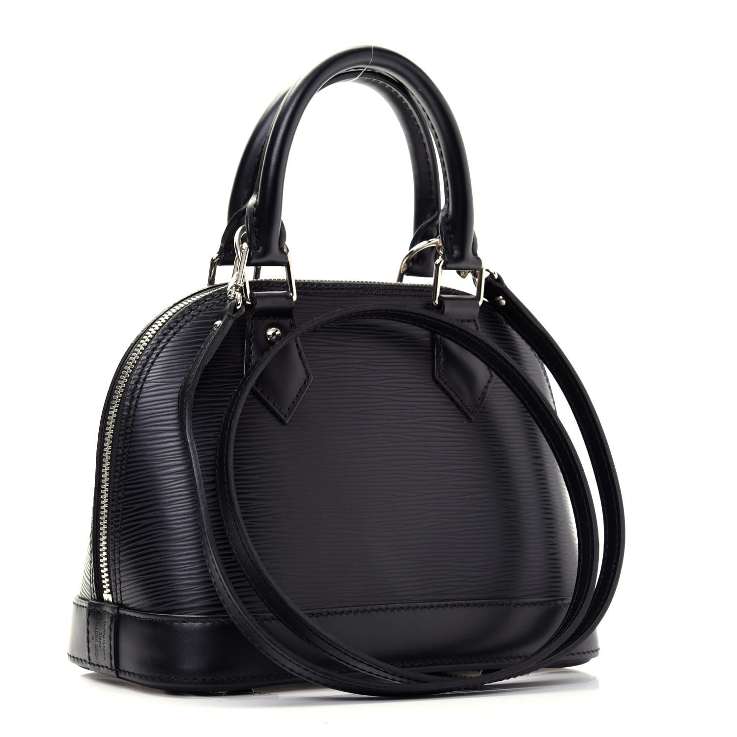 Louis Vuitton Epi Alma BB Black 3 of 17