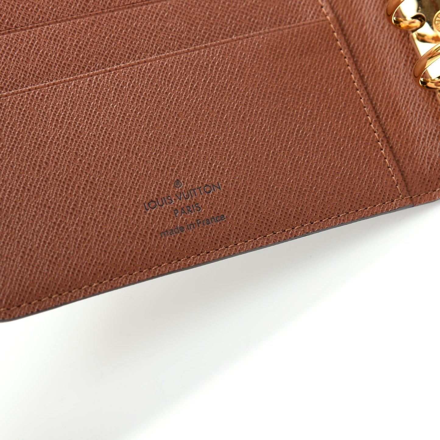 Monogram Medium Ring Agenda Cover
