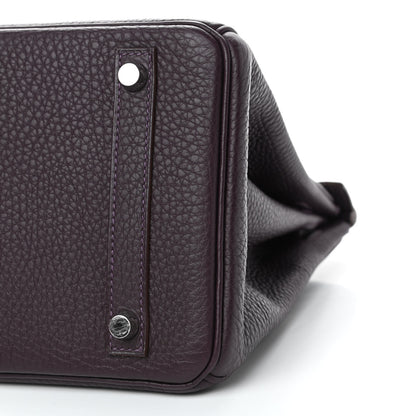 Hermes Togo Birkin 30 Raisin 8 of 10