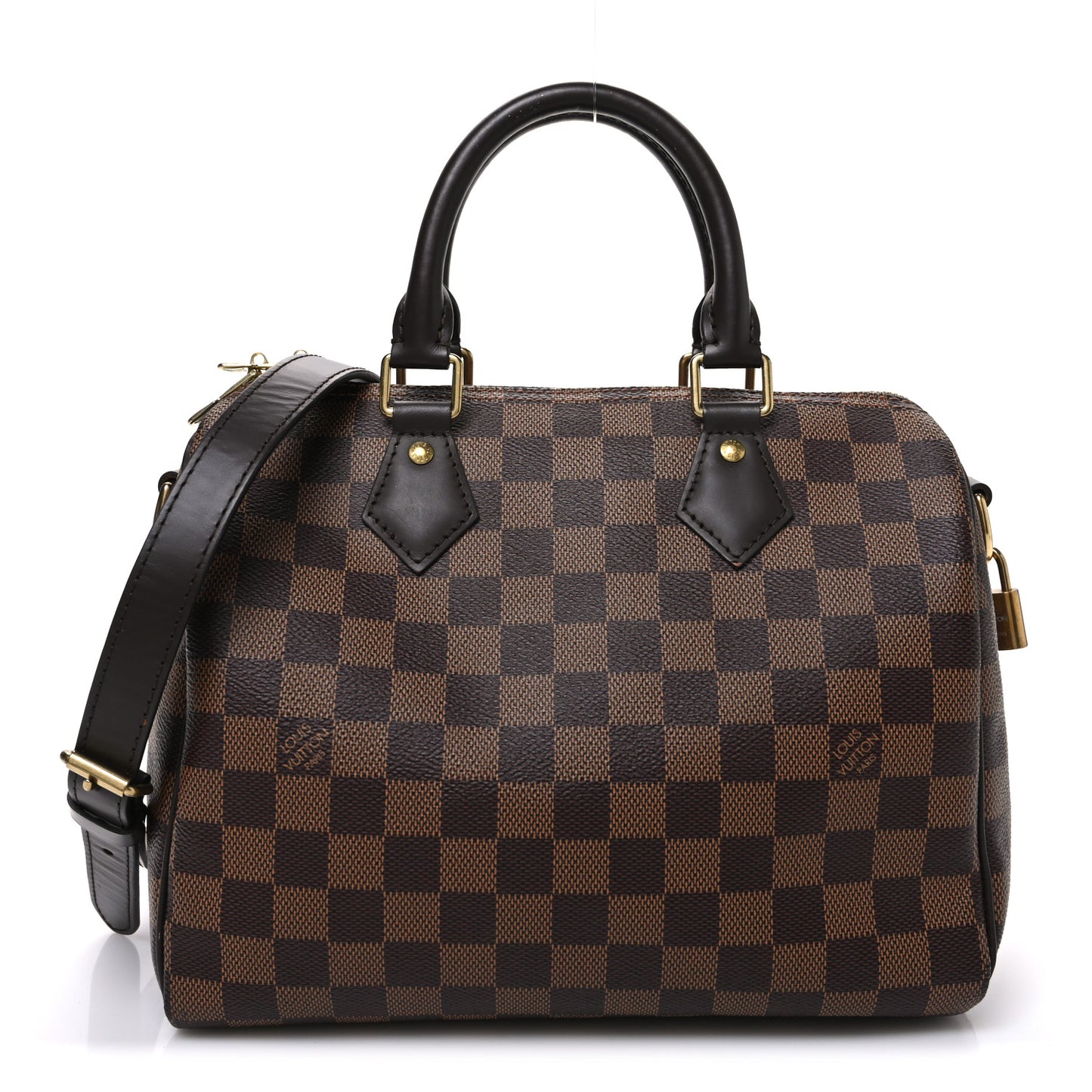 Damier Ebene Speedy Bandouliere 25