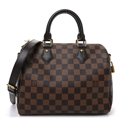 Louis Vuitton Damier Ebene Speedy Bandouliere 25 1 of 11