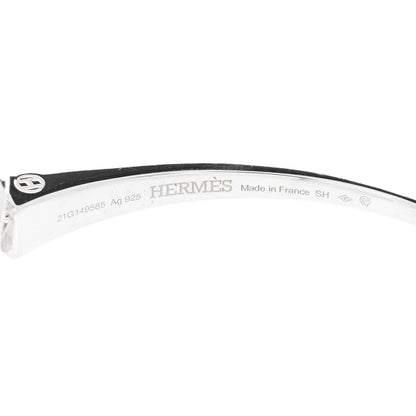 Hermes Sterling Silver Clou de Forge Toggle Bracelet SH 5 of 6