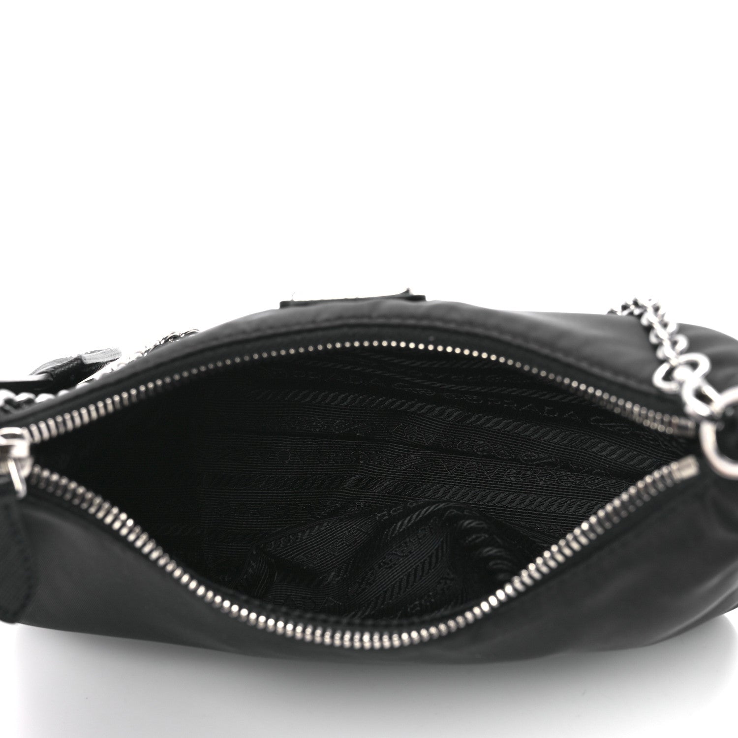 Prada Nylon Re-Edition 2005 Shoulder Bag Black 5 of 9