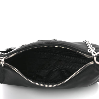 Prada Nylon Re-Edition 2005 Shoulder Bag Black 5 of 9