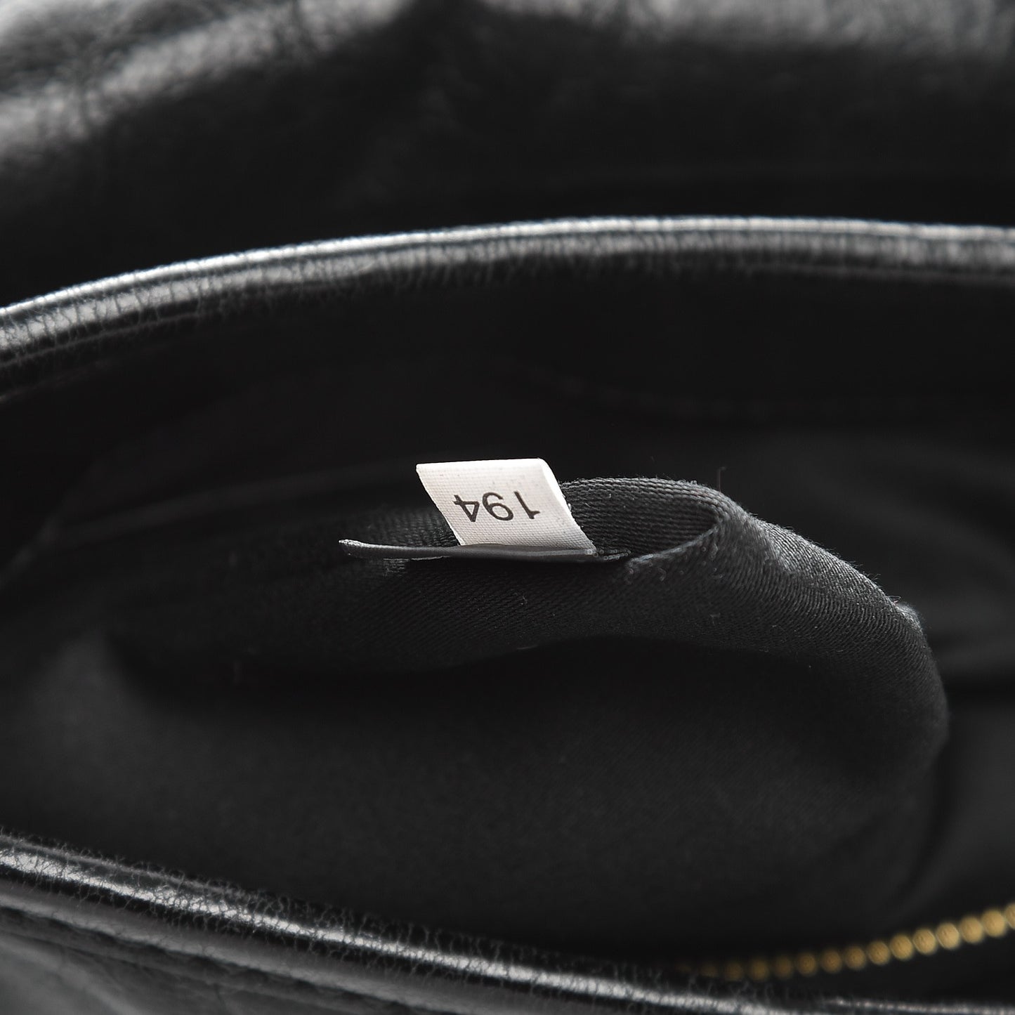 Nappa Matelasse Coffer Hobo Black