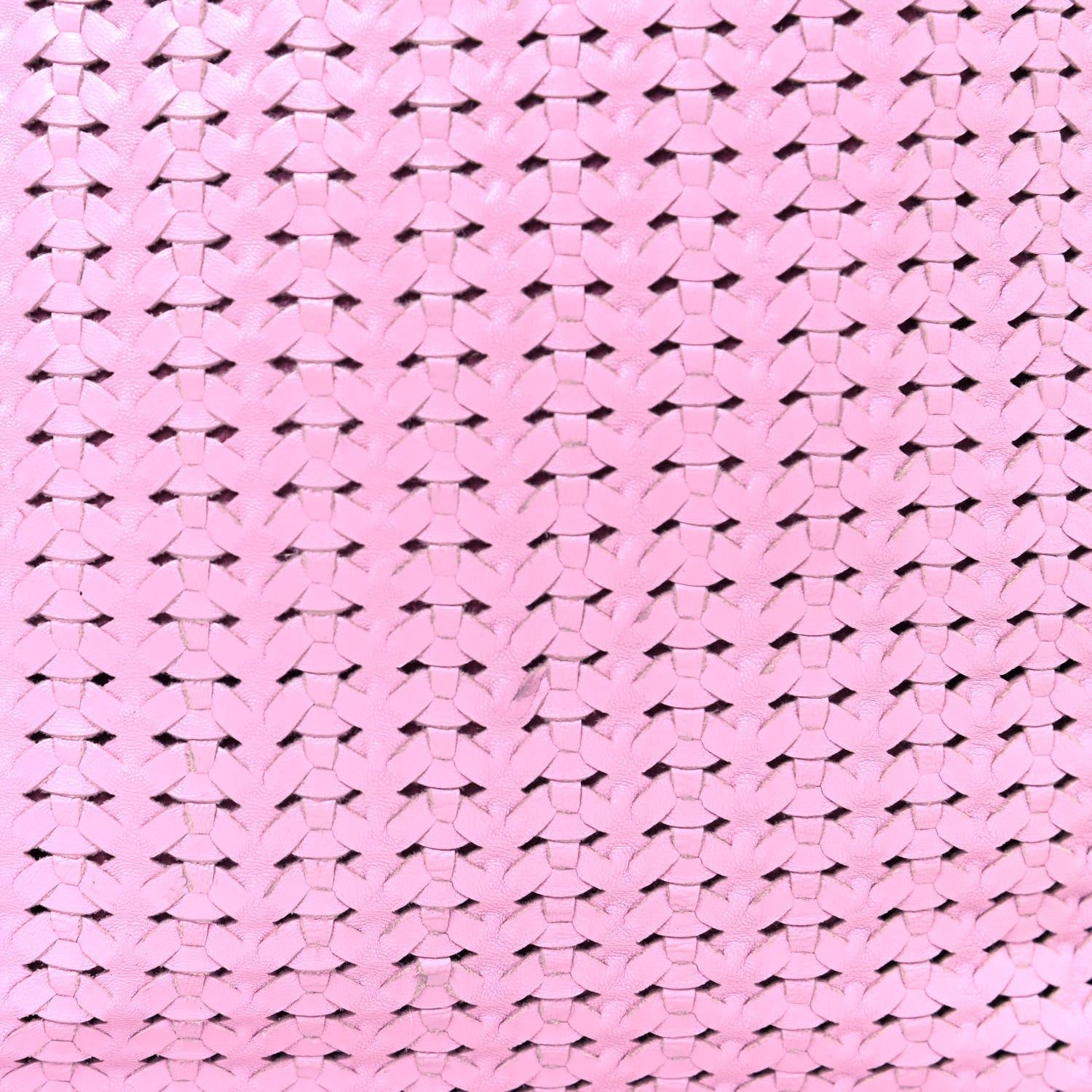 Christian Dior Lambskin Woven Dior Soft Shopping Tote Pink 15 of 16