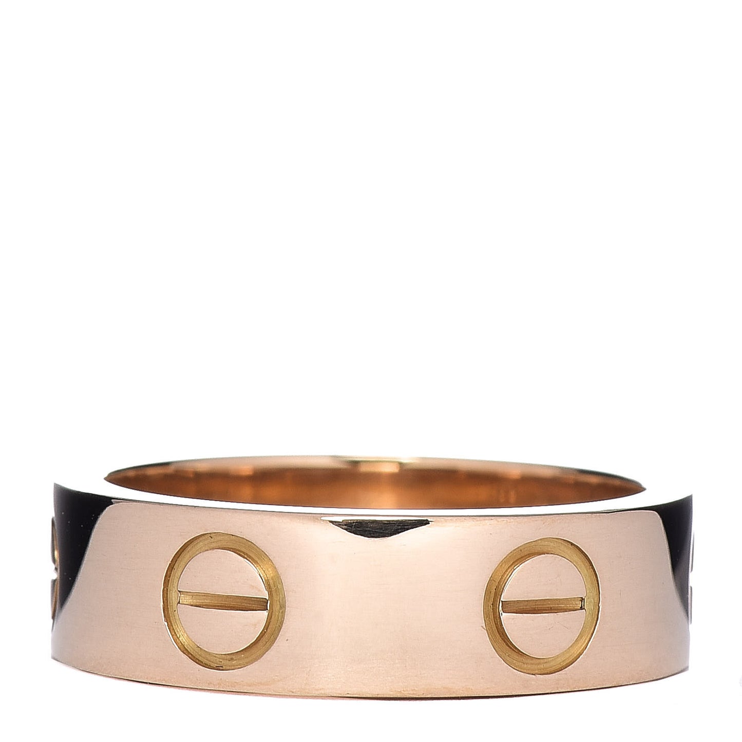 18K Yellow Gold 5.5mm LOVE Ring 52 6